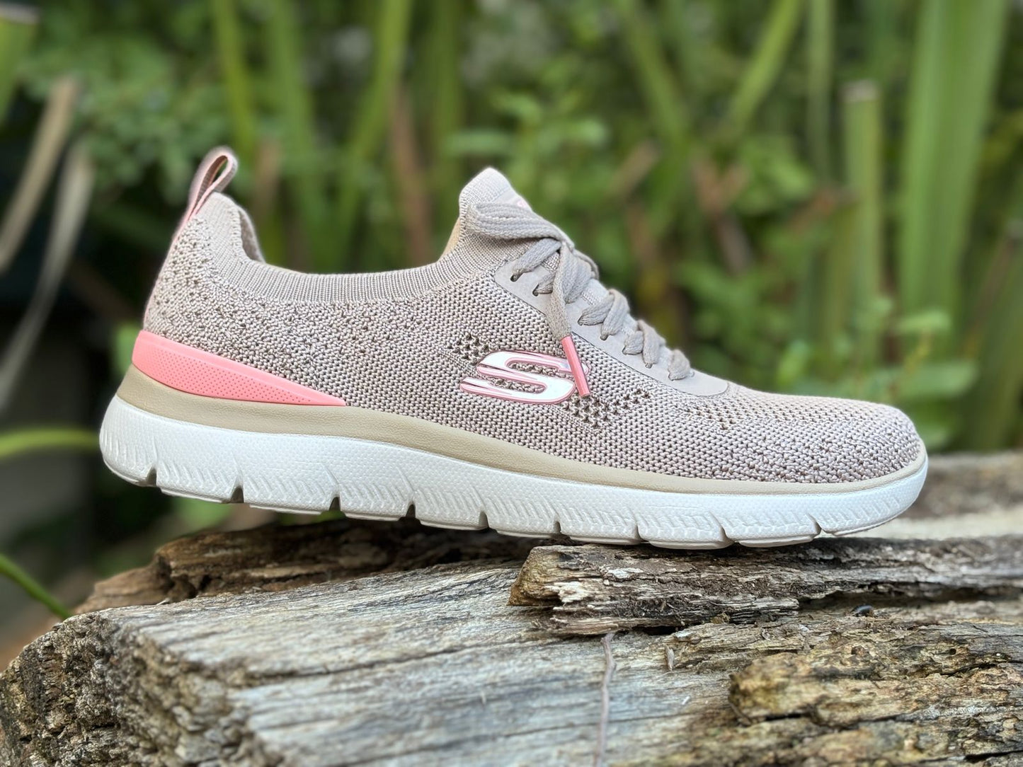 Skechers Summits Sneak Peek Taupe Pink 150122TPPK