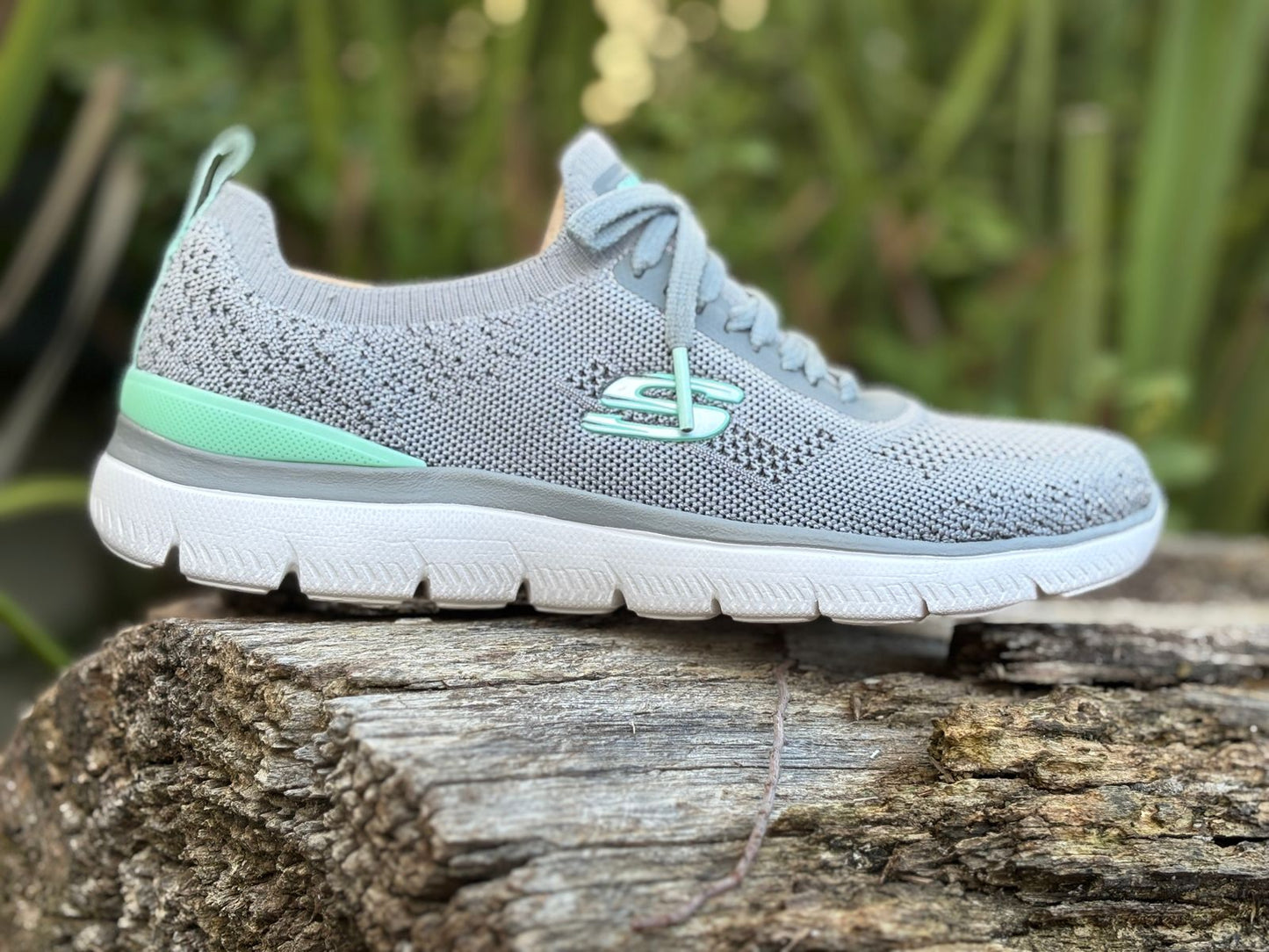 Skechers Summits Sneak Peek Gray Mint 150122GYMN
