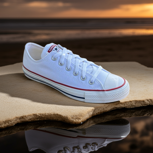 Converse Unisex White Low