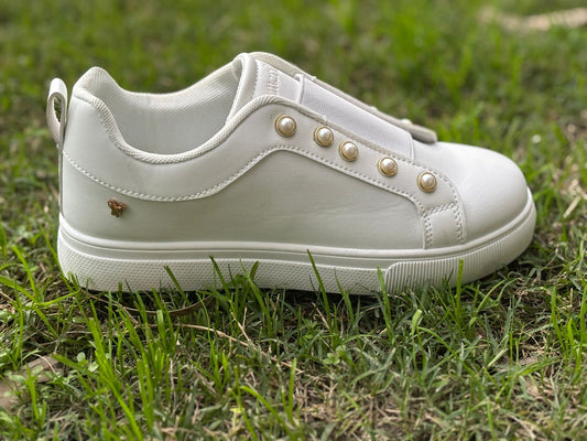 Butterfly Feet Perle 1 White